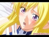 Busty hentai elf girl hot riding a dick