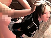 Hardcore pussy fuck with naked hentai sex slave